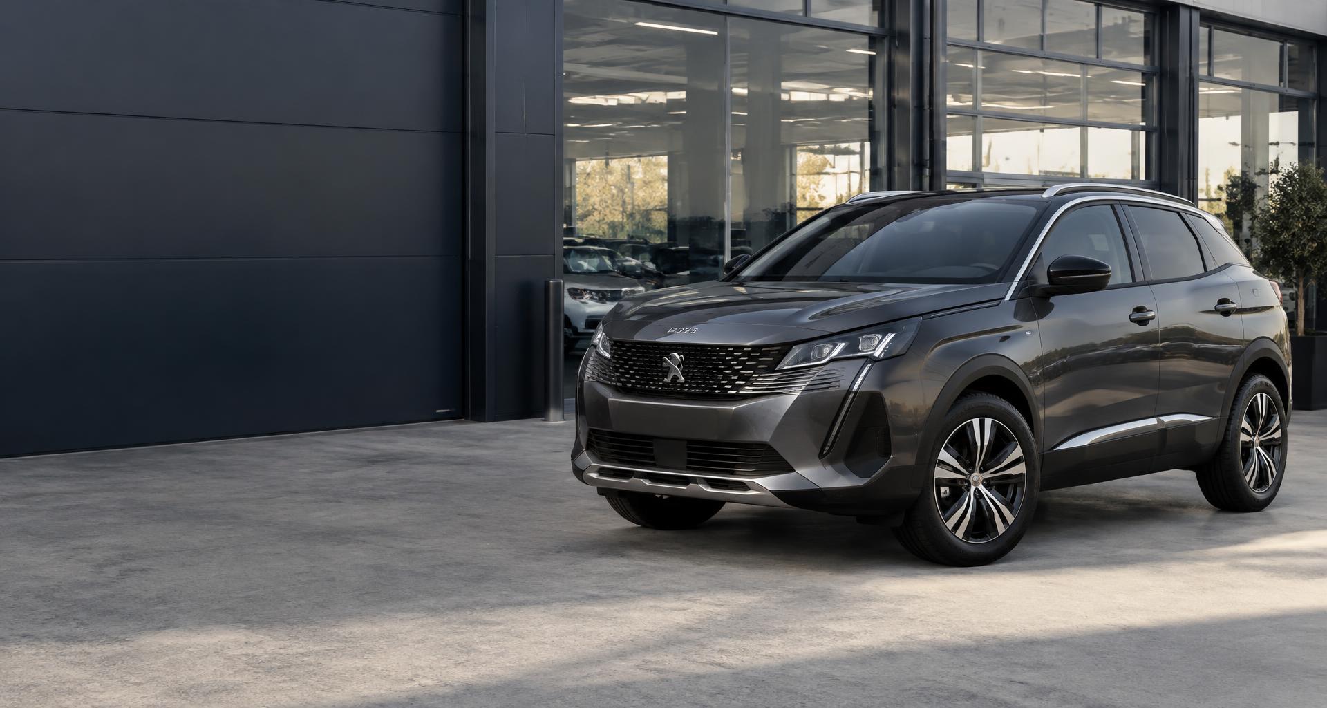 SUV Peugeot sur le parc automobile professionnel